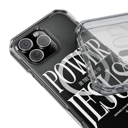 Power In The Name of Jesus iPhone Case