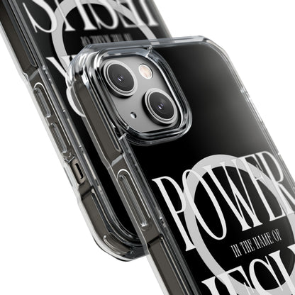 Power In The Name of Jesus iPhone Case