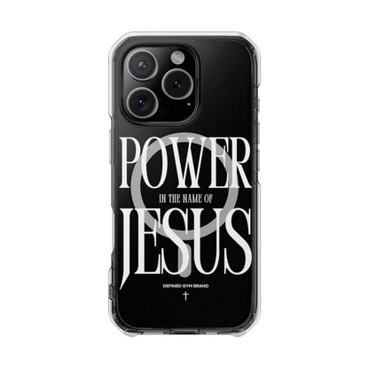 Power In The Name of Jesus iPhone Case