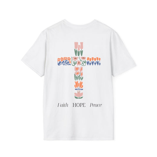 Floral Cross T-Shirt