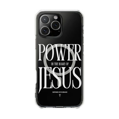 Power In The Name of Jesus iPhone Case