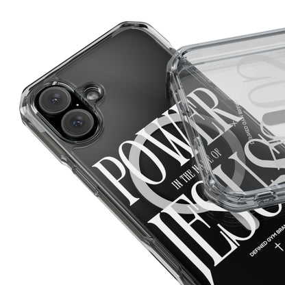 Power In The Name of Jesus iPhone Case