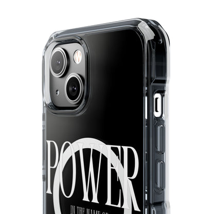 Power In The Name of Jesus iPhone Case