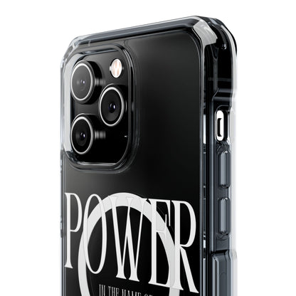 Power In The Name of Jesus iPhone Case