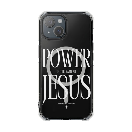 Power In The Name of Jesus iPhone Case